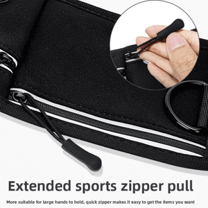 Hands - Free Running Waist Bag with Dog Leash - Reflective Waterproof Belt for Jogging Walking - BuddyGlee Pets