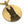 BuddyGlee Custom Brass Pet ID Tag - Deep Engraved & Handmade | Modern Rugged Face with Raised Slot
