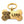 BuddyGlee Custom Brass Bone Tag - Deep Engraved & Handmade | Classic Bone Shape, Durable Smooth Edge