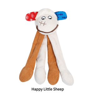 Interactive Crinkle Sound Dog Toy: Fun & Dental Care Play - BuddyGlee Pets