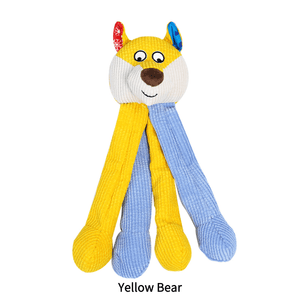 Interactive Crinkle Sound Dog Toy: Fun & Dental Care Play - BuddyGlee Pets