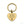 BuddyGlee Custom Brass Heart Tag - Deep Engraved & Handmade | Elegant Heart Shape, Polished Brass Finish